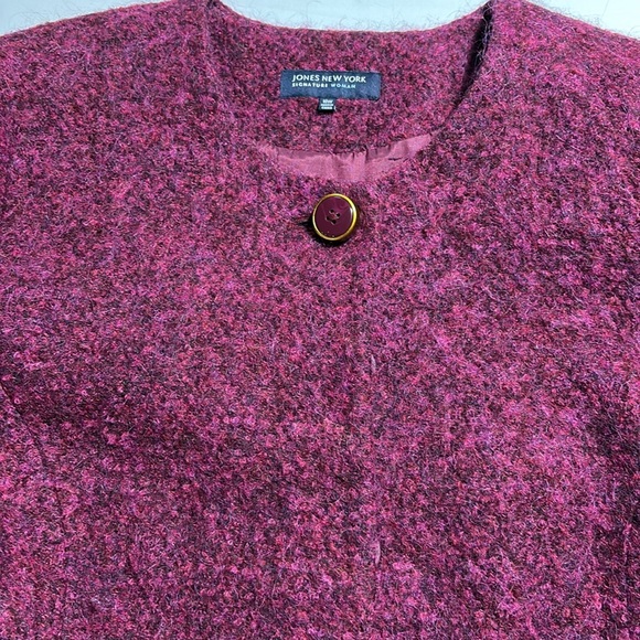 Jones New York Jackets & Blazers - Jones New York Fuchsia Wool Blazer